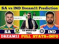 SA vs IND Dream11 Prediction|SA vs IND Dream11|SA vs IND Dream11 Team|