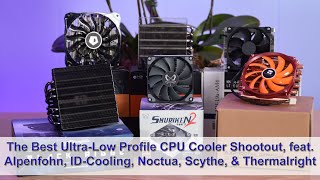 The Best Ultra-Low Profile CPU Cooler Review: Black Ridge, IS-47K/60, NH-L9a, Shuriken 2, AXP-100