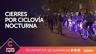 Ciclovía Nocturna: horarios, cierres y desvíos en Bogotá