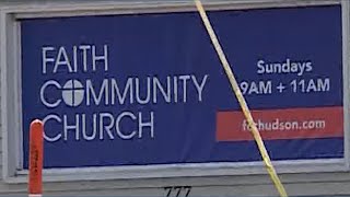 One person is in custody after a written threat was delivered to a Hudson, Wisconsin, church