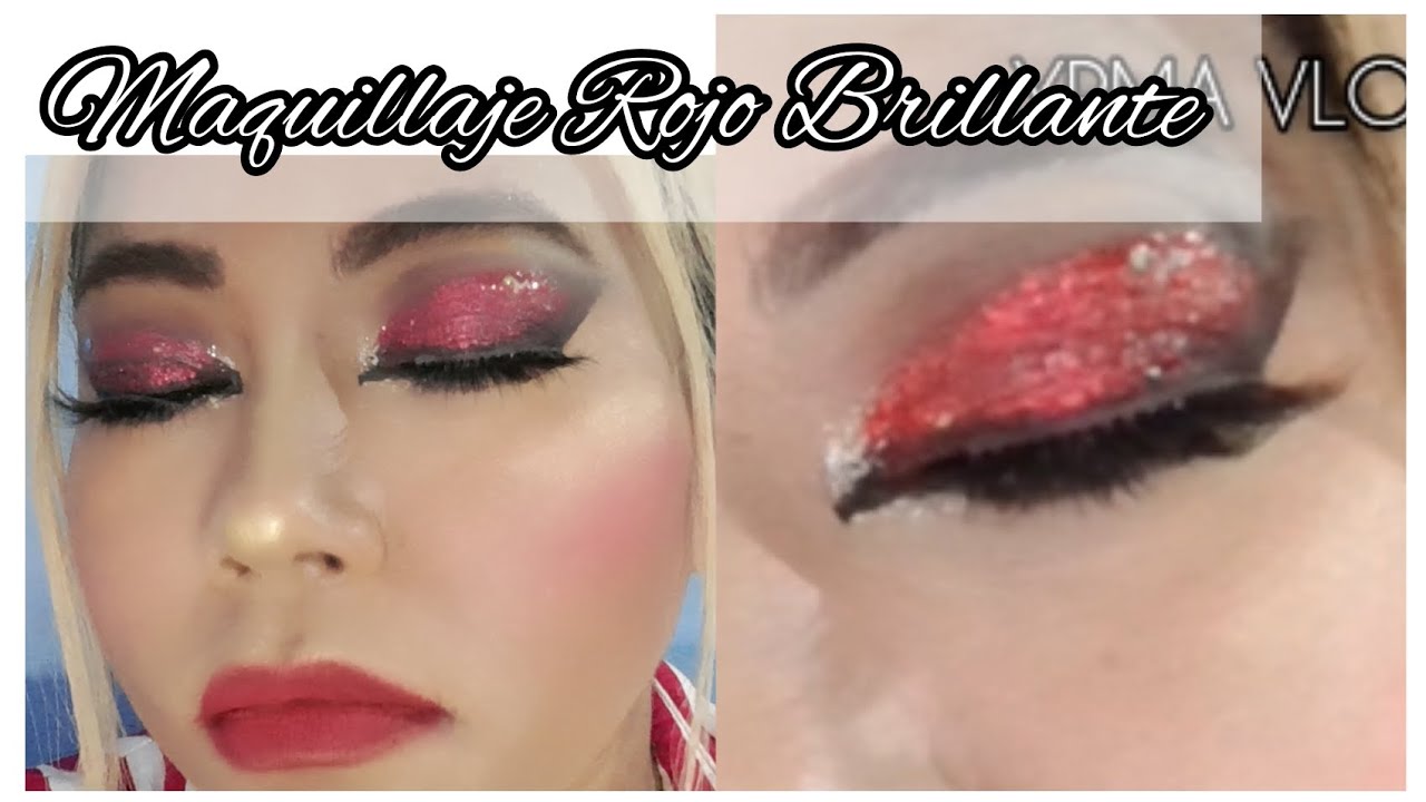 Maquillaje Rojo Brillante Youtube