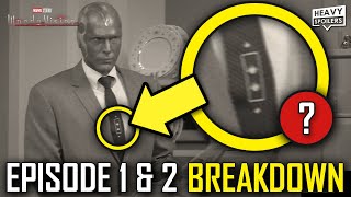 WANDAVISION Episode 1 & 2 Breakdown & Ending Explained Spoiler Review | MCU Easter Eggs & Theories