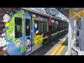 阪急電鉄 神戸線 1000系 1000f sdgsトレイン 特急 十三駅 発車