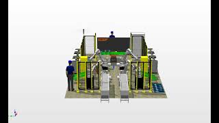 Deburring Simulation using ABB robots