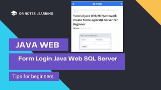 Tutorial Java Web ZK Framework & SQL Server Eclipse Part #6 Form Login Simple For Beginner #java