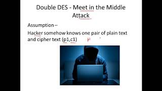 Double DES and Triple DES - Meet in the Middle Attack - Cyber Security - CSE4003