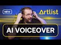 Artlist's NEW AI Voiceover Is Pretty Cool!