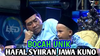 Kh.anwar zahid Terheran heran bocah ini bawakan Syiiran Jawa kuno Kereto Jowo