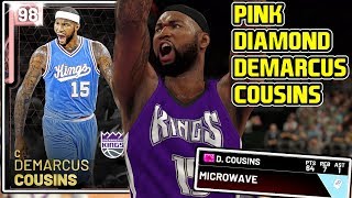 PINK DIAMOND DEMARCUS COUSINS 64PT GAMEPLAY! EASILY BEST CENTER YOU CAN BUY IN NBA 2k19 MyTEAM