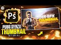 How To Make PUBG Thumbnail Like SynzX | Photoshop Tutorial | Urdu/Hindi | BOSS GFX