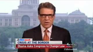 Rick Perry: Obama doesn't CARE if the border is closed or not