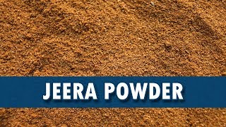 Jeera Powder | How to Make Jeera Powder | Jeera Masala Powder | Wirally Food