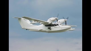 Fantastic 4-seater seaplane amphibian L-142 by Aviatech