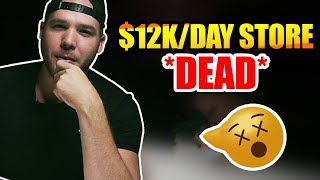 $12k/DAY  Store GONE! Killed Business & Starting from Scratch 😱