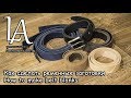 Как сделать ременные заготовки. How to make belt blanks