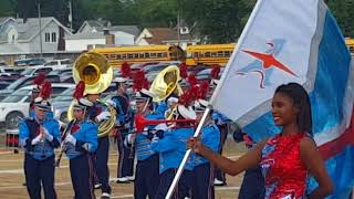 2017 Alliance High school band at the Stark County Fair Band show