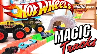 Соединили Magic Track и Hot Wheels (Гигантская дорога для Hot Wheels машинок своими руками)