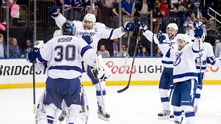 Lightning celebrate after winning Game 7