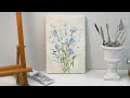 flower knife oil painting thick paint