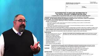 What is Form SSA-827?