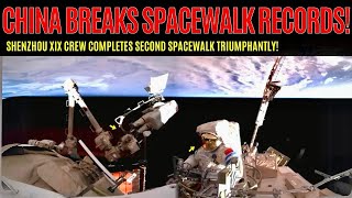 Breakthrough: Shenzhou-19 Performs Groundbreaking Spacewalk to Save Tiangong from Deadly Debris!