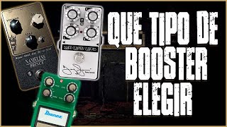 Aprende a usar un pedal Booster | Comparamos tres tipos de booster