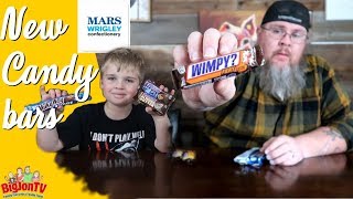 New Candy Bars By Mars || Snickers | Milky Way | 3 Musketeers || Taste Test Tuesday