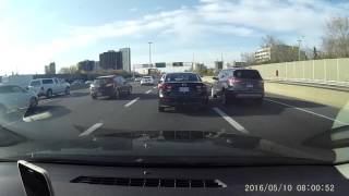 404 S to 401 E Aggressive Queue Jumpers