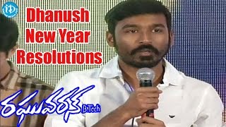 Dhanush Speaks about his New Year Resolutions - Raghuvaran B.Tech Movie Audio Launch