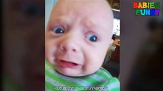 Babies Scared of Their Shadow Compilation - Funniest Babies Videos 2019