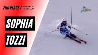 Sophia Tozzi Holiday Classic FIS Slalom Steamboat 12/22/21