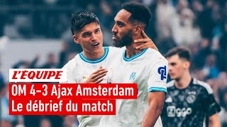 OM 4-3 Ajax Amsterdam : Le débrief de la victoire marseillaise menée par un Aubameyang revanchard