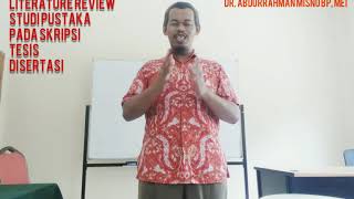 Literature Review atau Kajian Pustaka