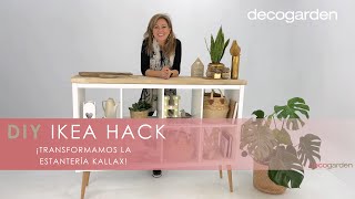 DIY IKEA HACK: ¡Transformamos la estantería KALLAX! (MUY FÁCIL) 😍 - Decogarden - Yolanda Alzola