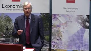 Nobel Laureate in economics Bengt Holmström – Nobel Lectures in Uppsala 2016