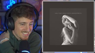 Taylor Swift - TTPD The Anthology (full album) FIRST TIME REACTION