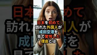 日本を初めて訪れた外国人が成田空港を見て驚愕した理由とは