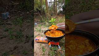 ବିଲରେ ଭୋଜି ହେଲା !! Biriyani Chicken Mini Gas Stove #odiavlogkanha #shorts #youtubeshorts