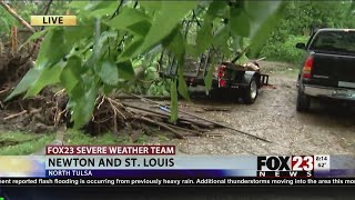 VIDEO:North Tulsa storm damage