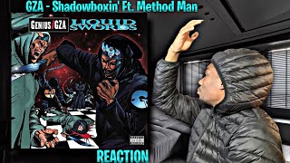 FLOW LIKE WATER! GZA - Shadowboxin' Ft. Method Man REACTION | First Time Hearing!