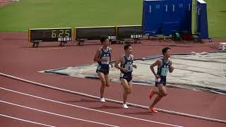 2021茨城県高校陸上個人選手権共通男子5000mタイムレース第1組