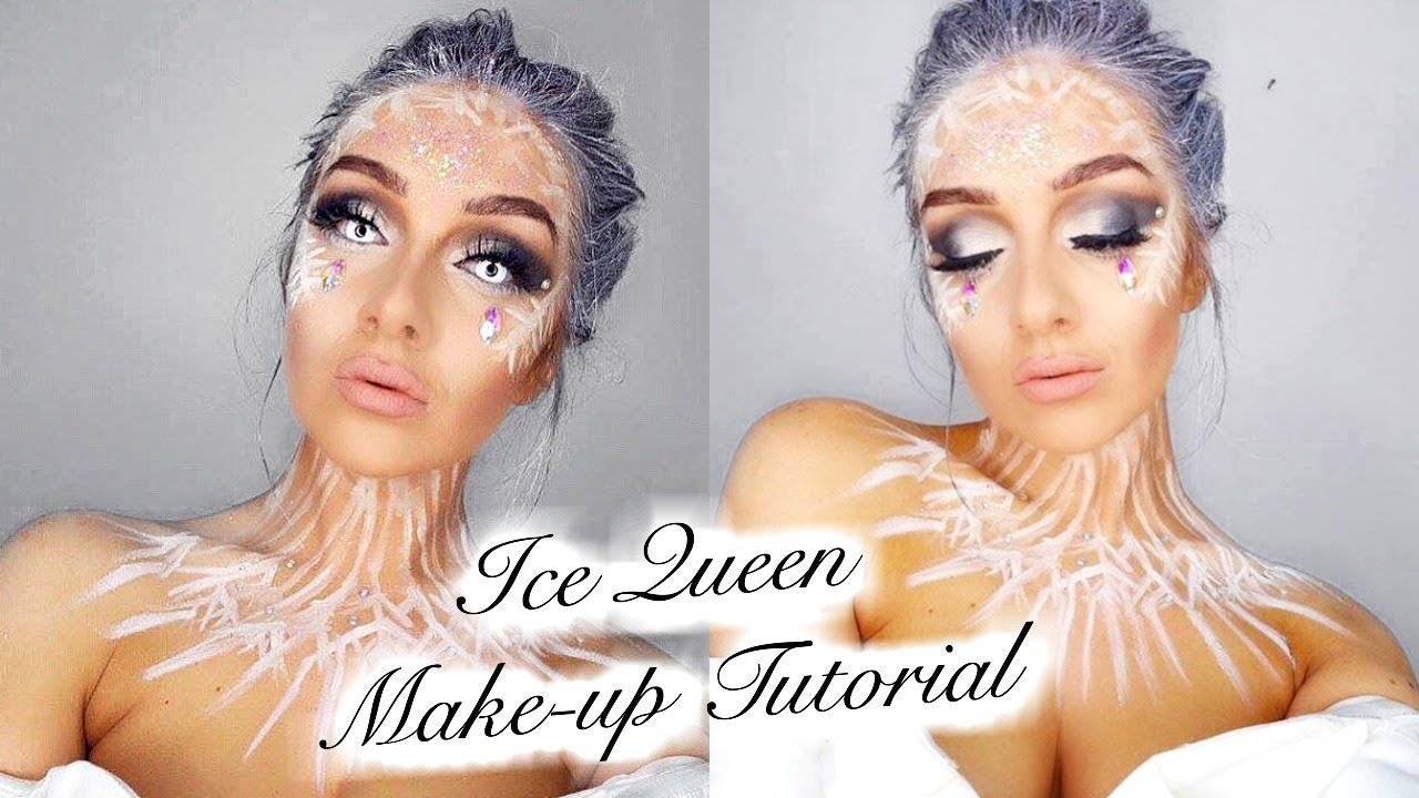 Simple Ice Queen Makeup Tutorial Youtube