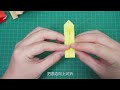 【daoche】origami tabletop relaxing toys 自製桌面減壓玩具，好玩的摺紙跳跳蛇！