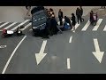 Motorcyclist rescued from under car| CCTV English