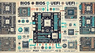 BIOS, UEFI, FIRMWARE | Used and Different between BIOS UEFI and firmware | Settings of BIOS and UEFI