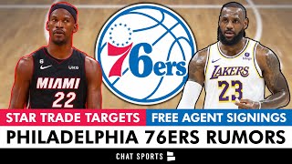 76ers Trade Rumors On Jimmy Butler + PERFECT Sixers Offseason Move & 76ers Draft Targets | Q&A