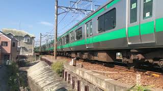 JR東日本 E233系7000番台 通過