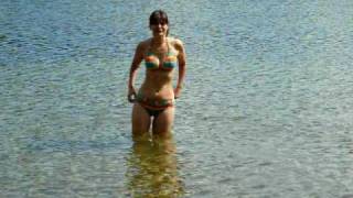 Christine, Lake Svetloe in Siberia, Ergaki National Park in Khakassia Republic