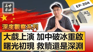 大戲上演，驚天轉折，加中關係，破冰重啟，深度解析兩國和解，是合作還是算計？是救贖還是深淵？【莊也雜談204】