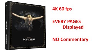 Elden Ring Official Strategy Guide Vol. 2 / 4K 60 fps / EVERY PAGES Displayed / NO Commentary.